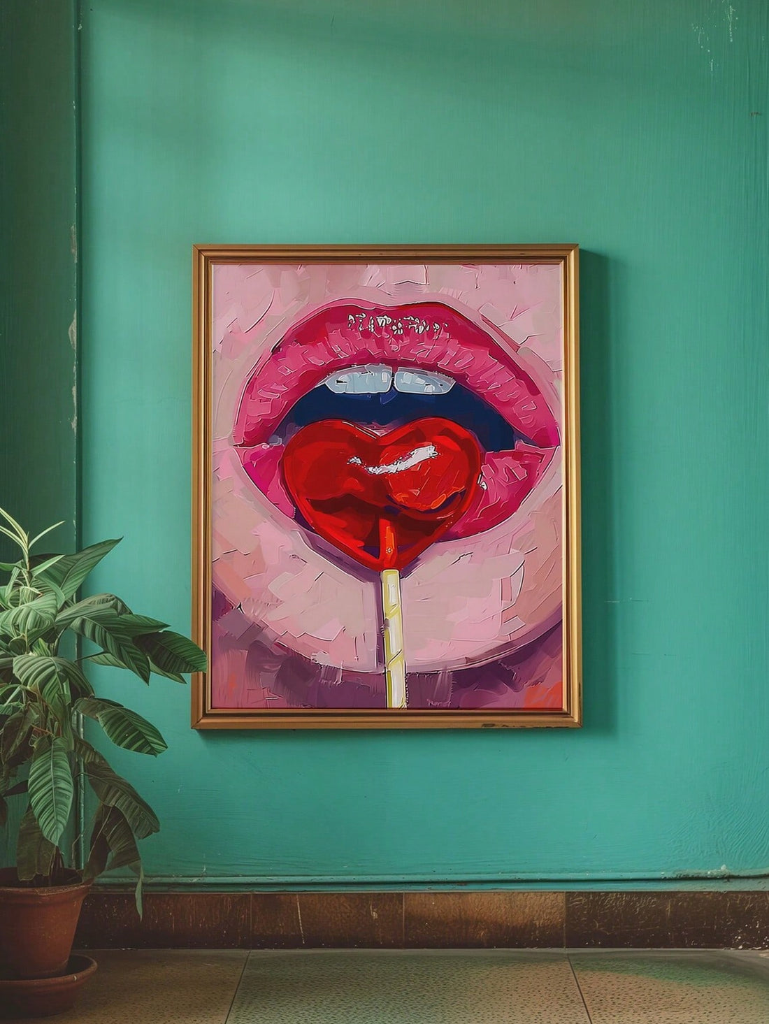 Add a touch of modern charm to any room with the Lollipop Heart Shape Poster. This minimalist wall art features a clean, stylish design perfect for enhancing trendy girl’s bedrooms or contemporary living spaces. Its simple yet eye-catching heart motif brings warmth and personality without overwhelming your decor, making it an ideal choice for those seeking subtle elegance and a fresh aesthetic. Crafted to complement a variety of interior styles, this poster effortlessly elevates your space with refined, exp