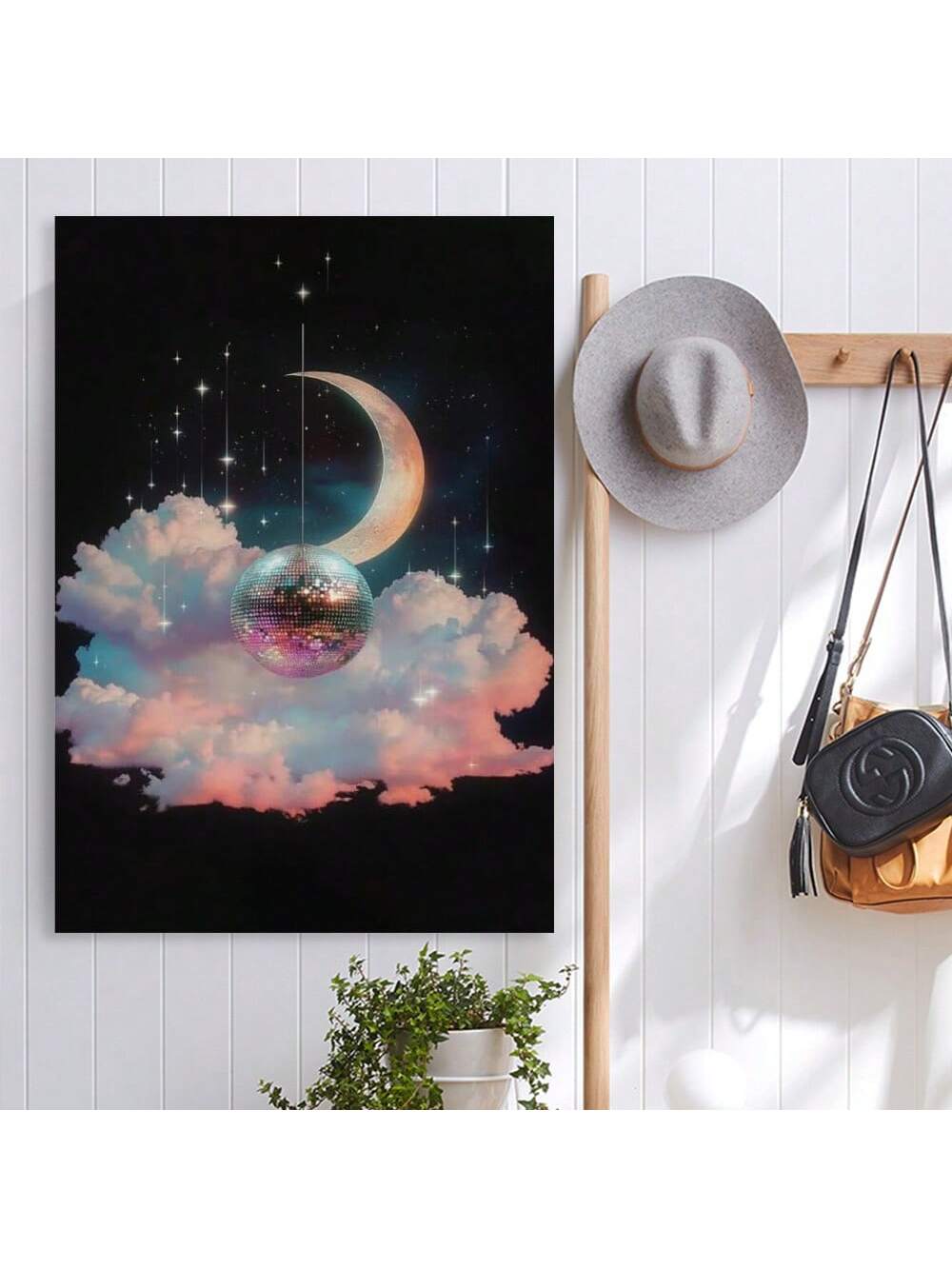 Elevate your living space with this Elegant Dark Academia Moon Art Poster, featuring a minimalist design that captures the mysterious allure of the moon. Perfect for those who appreciate refined aesthetics, this wall decor adds a sophisticated touch to any room, blending seamlessly with dark academia themes and modern interiors. Crafted to inspire contemplation and style, it transforms your environment into a serene and intellectually stimulating haven.