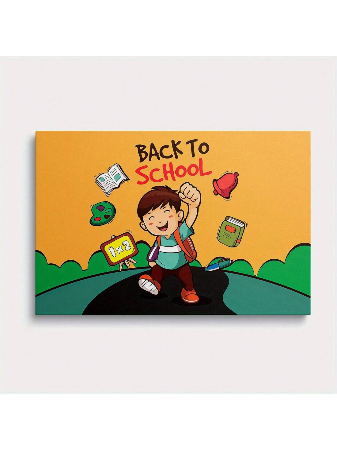 Brighten your classroom with this Colorful Cartoon Boy Wall Sticker, designed to inspire optimism and enthusiasm for the new school year. Crafted with vibrant colors and a cheerful design, this decal adds a welcoming and motivating atmosphere to any learning space. Easy to apply and remove, it’s perfect for educators seeking durable, eye-catching decor that supports a positive educational environment.