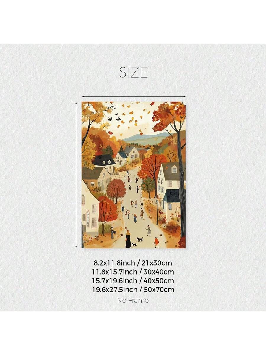 Celebrate the beauty of autumn with this Cozy Fall Wall Art, designed to bring warmth and charm to your living space. Featuring inviting autumnal colors and cute seasonal motifs, this piece enhances any room with a comforting, seasonal ambiance. Perfect for creating a cozy atmosphere, it complements your fall decor effortlessly while adding a touch of expert-crafted style to your home.