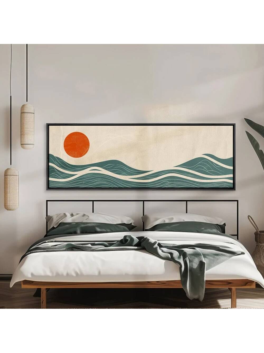Elevate your beach house ambiance with this Minimalist Sunset Panoramic Canvas Art Print. Featuring clean lines and a serene color palette, it captures the tranquil beauty of a sunset over the ocean. Designed for modern interiors, this panoramic piece adds a sophisticated focal point that complements minimalist decor while evoking a calming coastal atmosphere. Crafted to enhance your living space with subtle elegance, it’s an ideal choice for those seeking refined, contemporary beach-inspired art.