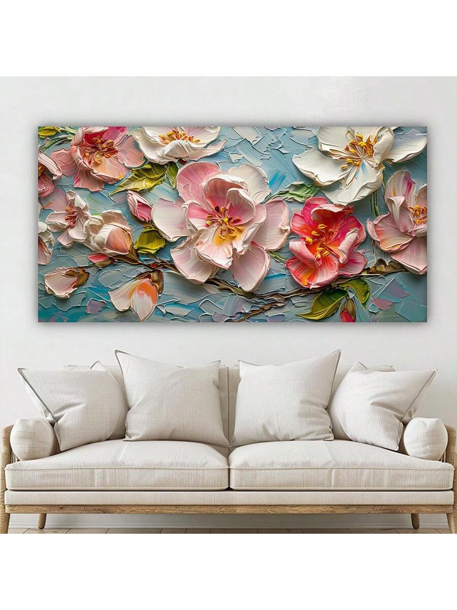 Elevate your living space with this Abstract Floral Botanical Canvas Art, designed to bring a modern yet natural touch to any room. Featuring a sophisticated blend of abstract floral elements, this unframed piece offers versatile styling options for living rooms and bedrooms. Its contemporary design complements a variety of decor styles, adding depth and artistic flair without overwhelming your space. Perfect for those seeking refined wall decor that balances elegance and subtle botanical inspiration.