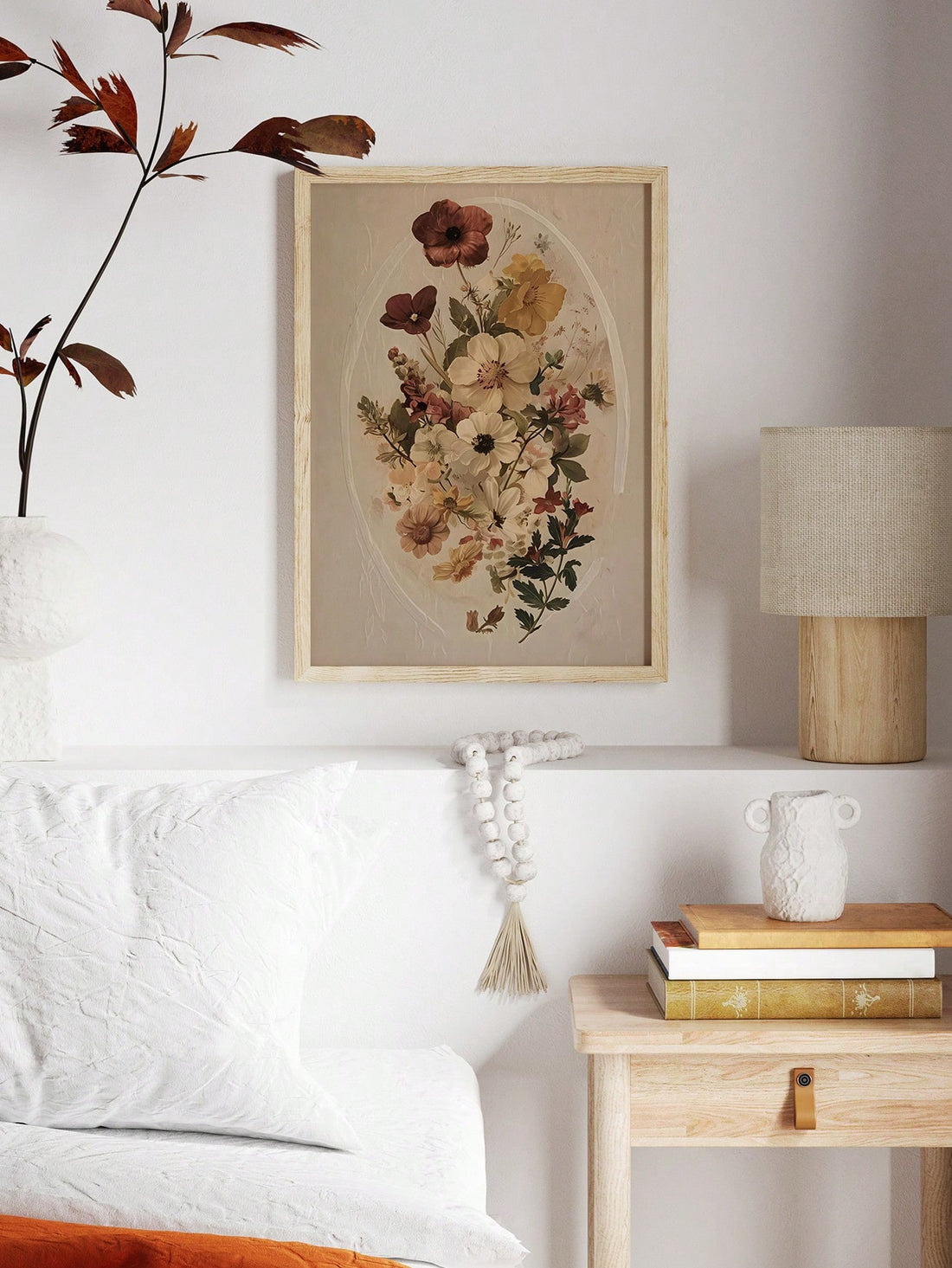 Elevate your space with this Vintage Floral Canvas Art Print, designed to bring timeless botanical charm to any room. Perfect for girls' dorms or living rooms, this artwork adds a delicate yet vibrant touch to your home decor. Crafted to complement aesthetic interiors, it effortlessly enhances ambiance while reflecting a refined appreciation for vintage floral motifs.