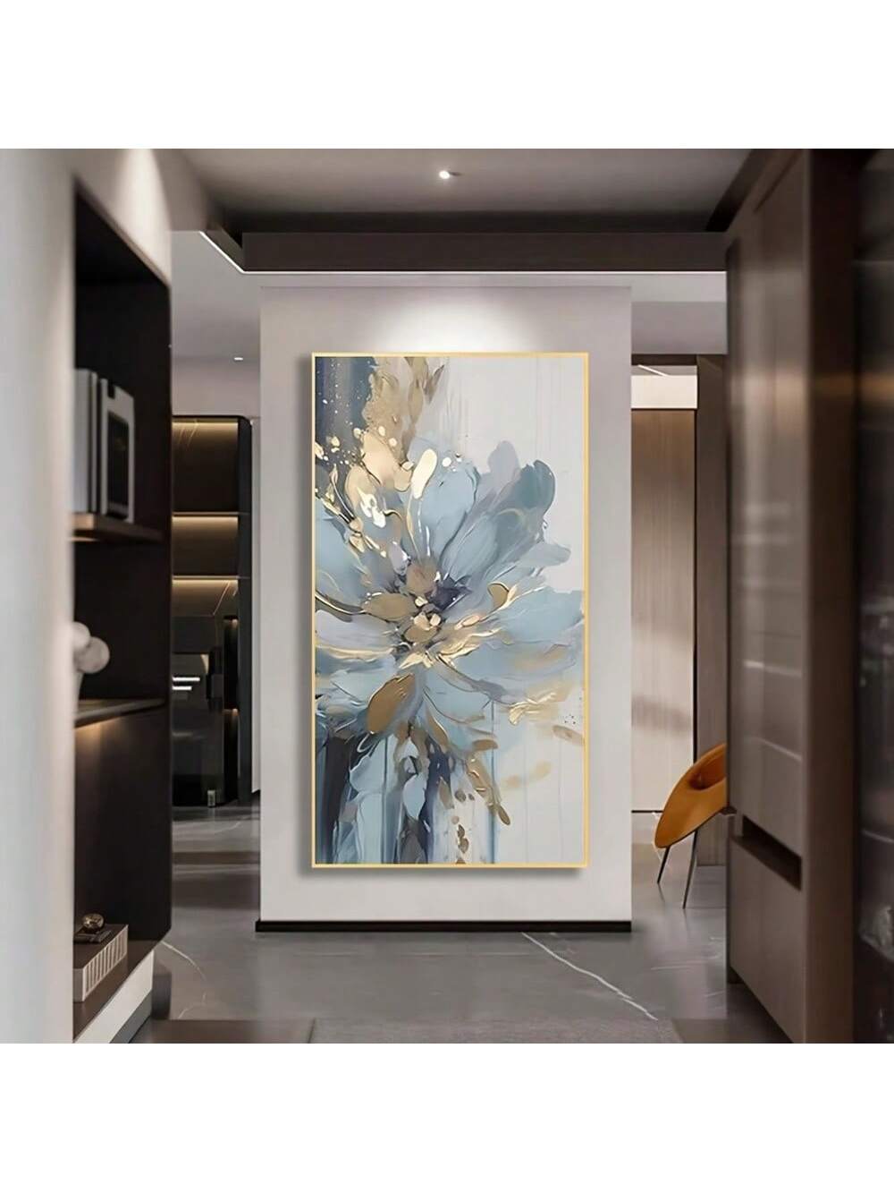 Elevate your space with this Elegant Blue Pattern Wall Art, featuring a sophisticated floral design that blends modern luxury with timeless charm. Perfect for any room, this piece adds a refined touch of color and style, enhancing your décor with subtle elegance and artistic flair. Crafted to complement diverse interiors, it transforms walls into captivating focal points.