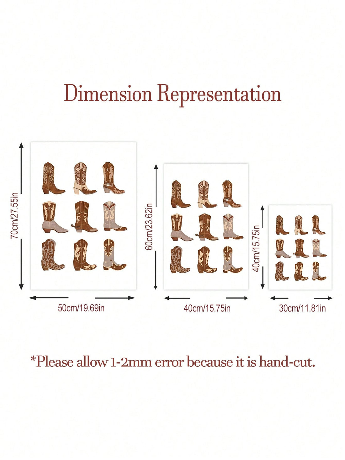 Elevate your kitchen or living room with this Vintage Cowboy Art Print Set, featuring three distinctive pieces that blend classic cowboy imagery with bold leopard and heart motifs. Expertly designed to add a rustic yet stylish touch, these prints create a unique focal point that complements a variety of interior styles. Crafted for durability and visual impact, this set offers an effortless way to infuse character and warmth into your living space.