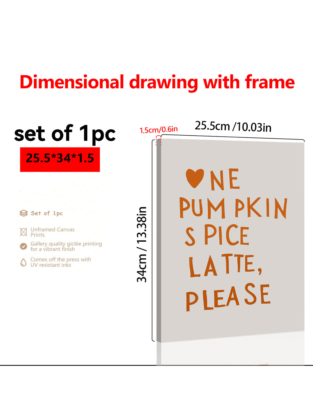 Celebrate the warmth of autumn with this Charming Pumpkin Spice Latte Print, an ideal addition to your fall home decor. Expertly designed, this wall art captures the cozy essence of the season, bringing inviting charm and seasonal spirit to any room. Perfect for creating a welcoming atmosphere, it complements a variety of interior styles while highlighting your love for classic fall flavors. Elevate your space with this tasteful and timeless piece that embodies the comfort and joy of autumn.