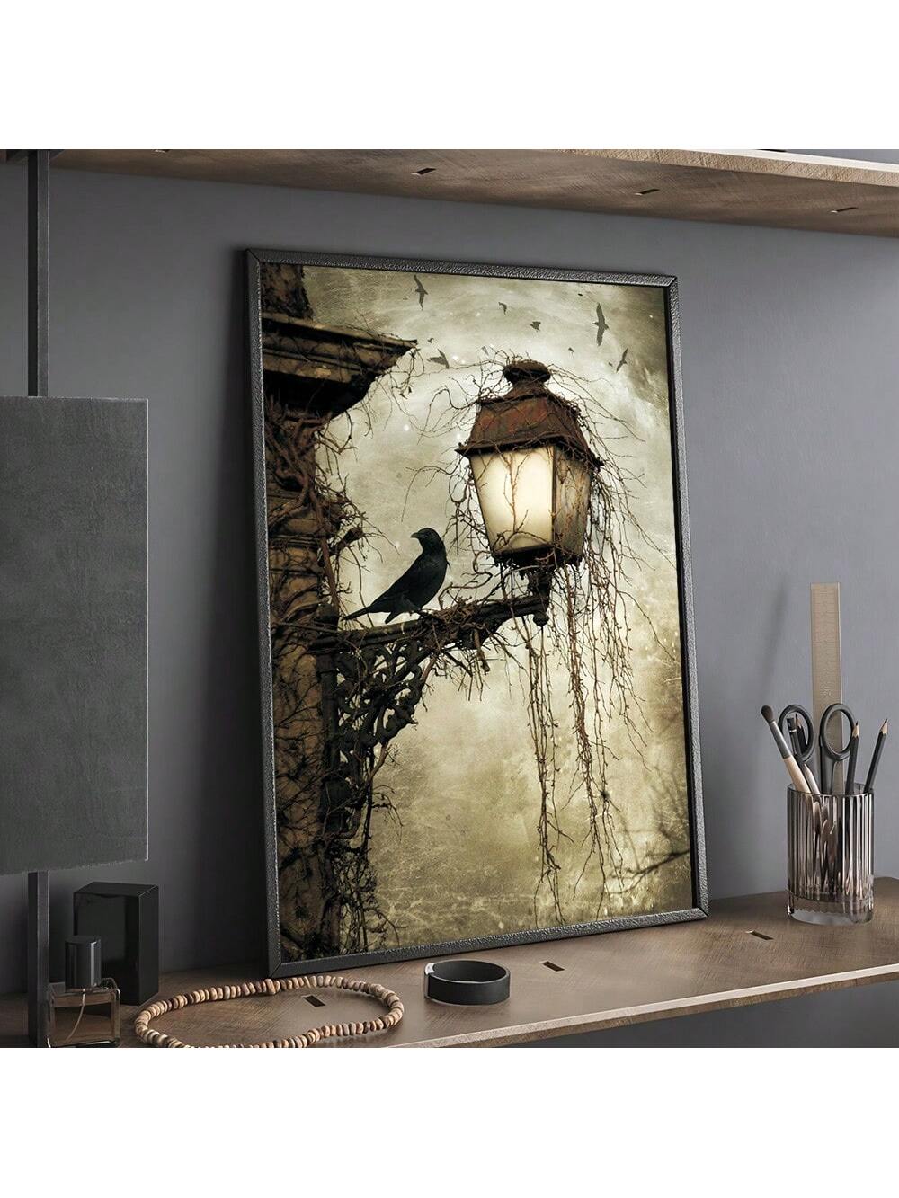 Elevate your interior with the Eerie Crows Vintage Canvas Art, a striking piece that brings a dark, atmospheric touch to bedrooms and living spaces. Crafted on high-quality canvas, this artwork features hauntingly detailed crows that evoke a mysterious vintage aesthetic. Perfect for those seeking to add depth and character to their décor, it blends seamlessly with both modern and classic interiors, creating a captivating focal point that invites contemplation and intrigue.