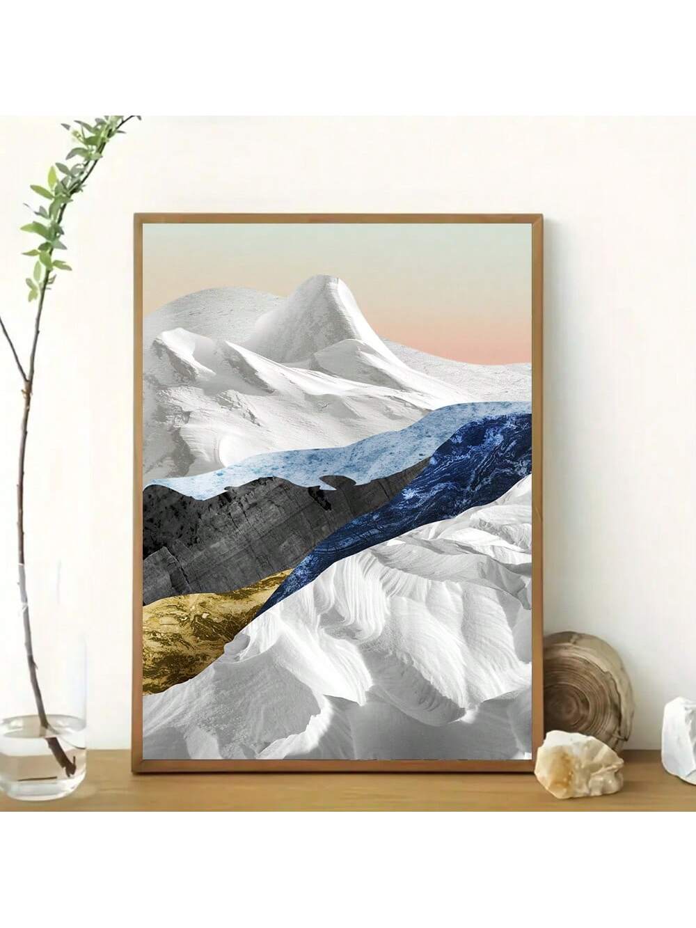 Transform your living room or bedroom with this modern luxury sunrise abstract landscape art. Its sophisticated design captures the serene beauty of dawn, adding a refined and calming atmosphere to your space. Crafted to complement contemporary interiors, this artwork enhances your décor with subtle elegance and a touch of nature-inspired tranquility. Ideal for those seeking to elevate their home environment with tasteful, expert-curated art.