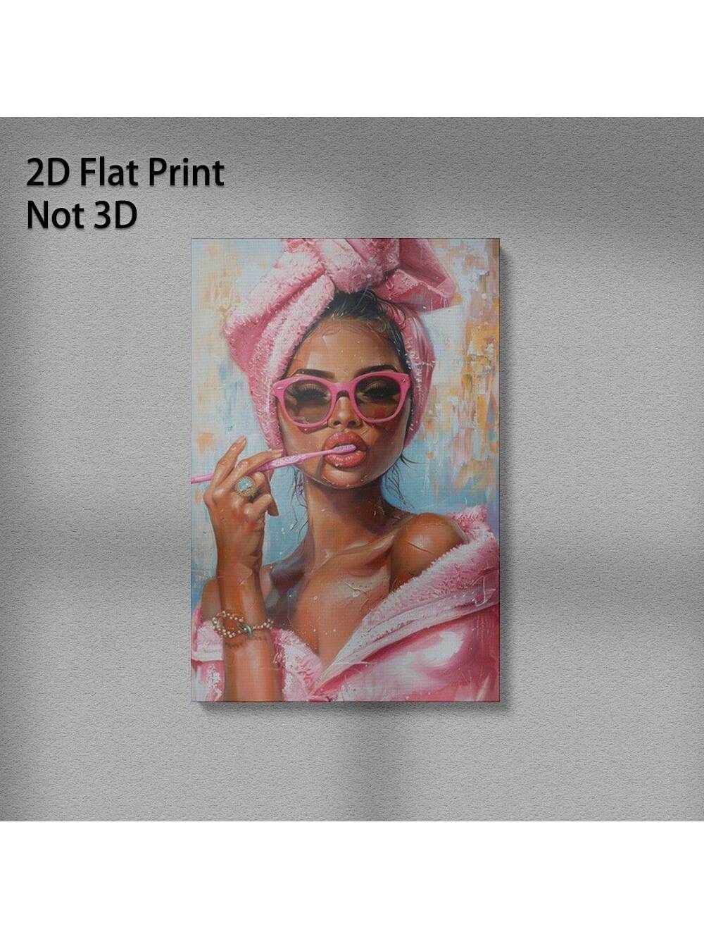 Elevate your living space with this Chic Pink Towel and Accessories Canvas Art. Expertly framed, this aesthetic wall decoration adds a sophisticated touch to any room. Its subtle pink tones and stylish design make it an ideal accent piece for modern interiors. Perfect as a thoughtful gift, it suits a variety of occasions, enhancing home decor with effortless elegance.