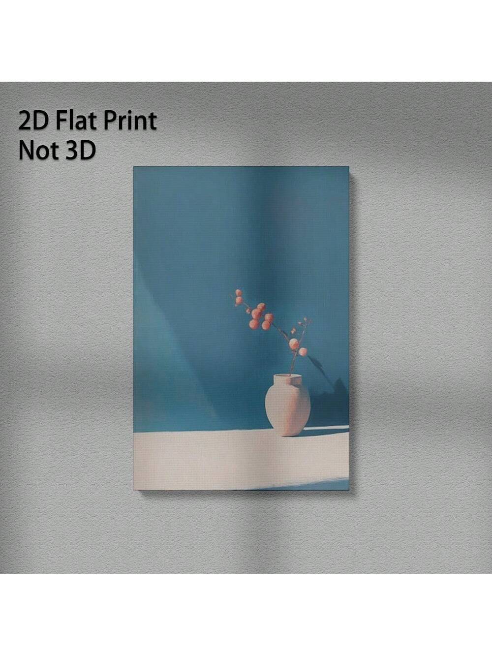 Elevate your living space with this Stunning Blue Background Vase Canvas Painting, expertly crafted to bring a sophisticated touch to any room. Featuring a vibrant blue backdrop that highlights the elegant vase design, this framed artwork serves as a refined focal point for home décor. Ideal for gifting, it combines artistic beauty with timeless style, making it a perfect choice for those seeking to enhance their environment with quality and elegance.