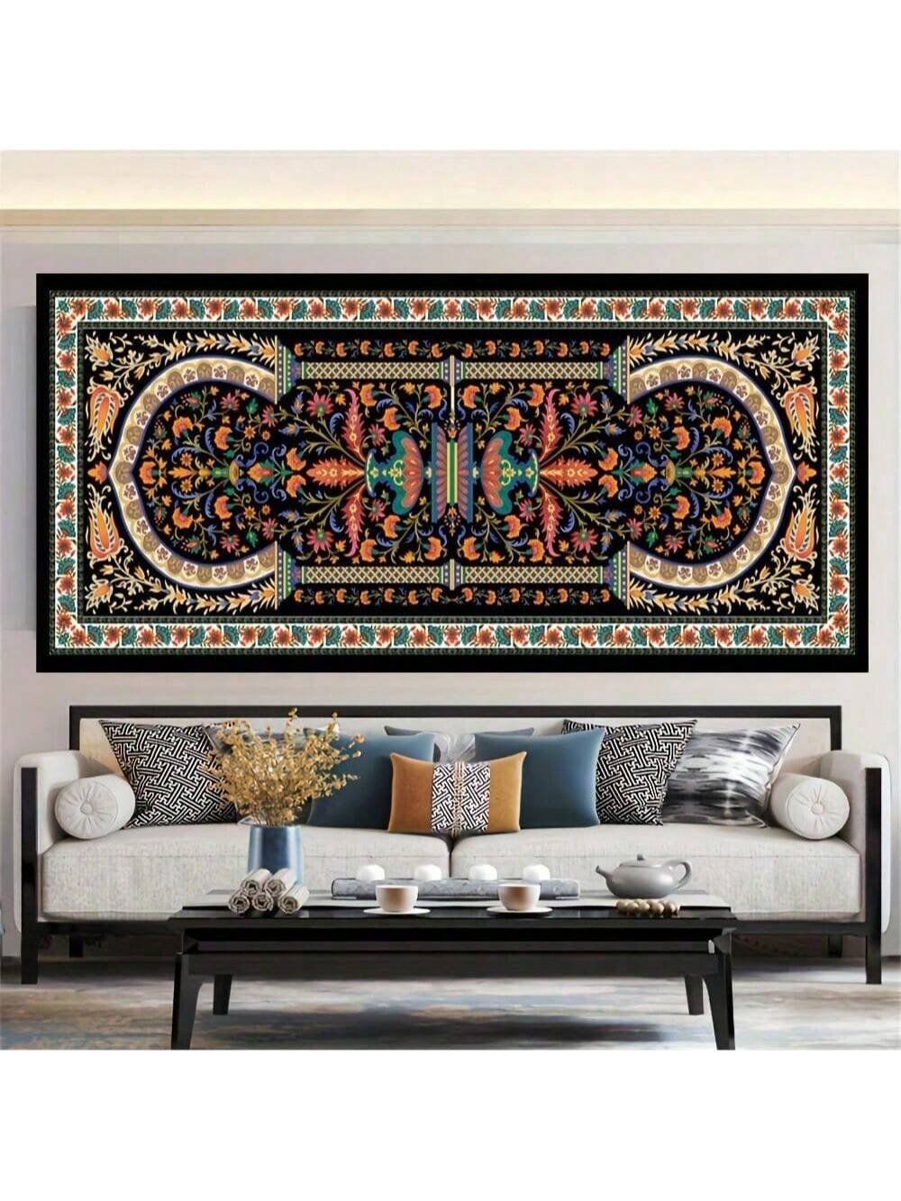 Elevate your living space with this Elegant Classic Modern Religious Canvas Art, designed to blend timeless spirituality with contemporary style. Its large, bohemian-inspired design adds depth and character to bedrooms or living rooms, creating a serene and sophisticated atmosphere. Crafted with attention to detail, this canvas art serves as a meaningful focal point that complements a variety of interior décors while inspiring reflection and tranquility.