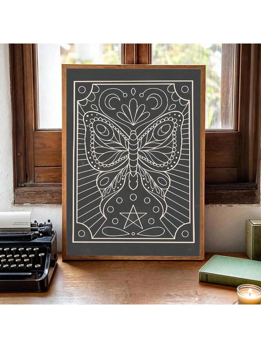 Elevate your space with this Spooky Gothic Moth Wall Art, designed to complement dark academia aesthetics. This printable decor piece brings an eerie yet sophisticated vibe to any bedroom, blending intricate gothic motifs with the mysterious allure of moth imagery. Perfect for those seeking a refined, moody atmosphere, it offers a unique way to express your style while enhancing your room’s ambiance with subtle, haunting elegance.