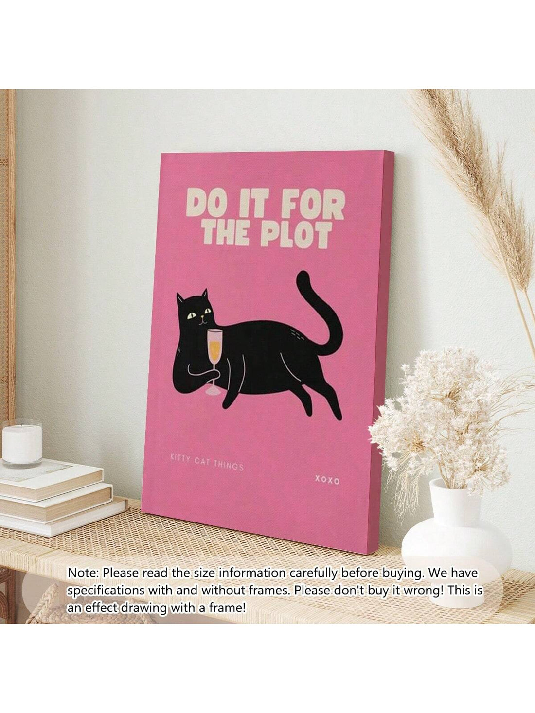 Elevate your living space with this Chic Black Cat Wall Art, featuring a playful champagne cat design that perfectly blends sophistication with whimsy. Ideal for cat enthusiasts, this poster adds a stylish and unique touch to any room, enhancing your home decor with a subtle yet captivating feline charm. Crafted to complement modern interiors, it’s a tasteful statement piece that celebrates your love for cats while maintaining an elegant aesthetic.