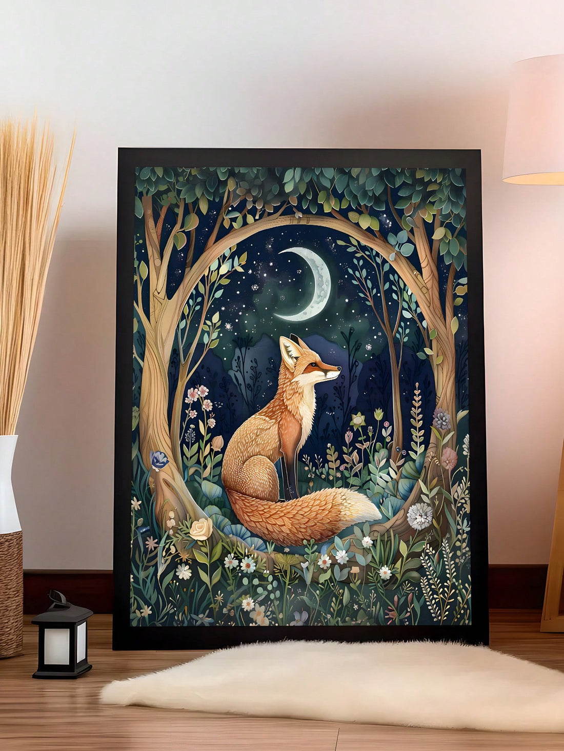 Elevate your cottage-inspired interior with this captivating vintage fox wall art, expertly designed to complement dark, moody aesthetics. This woodland animal print captures the essence of rustic charm, featuring authentic vintage styling that brings natural elegance to any room. Perfect for cottagecore enthusiasts seeking authentic decor, the piece seamlessly integrates into farmhouse, eclectic, and nature-themed spaces. The timeless fox motif adds character and warmth while maintaining sophisticated appe