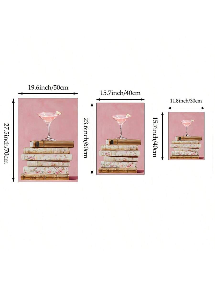 Coquette wall decor for bar cart bedroom or reading nook