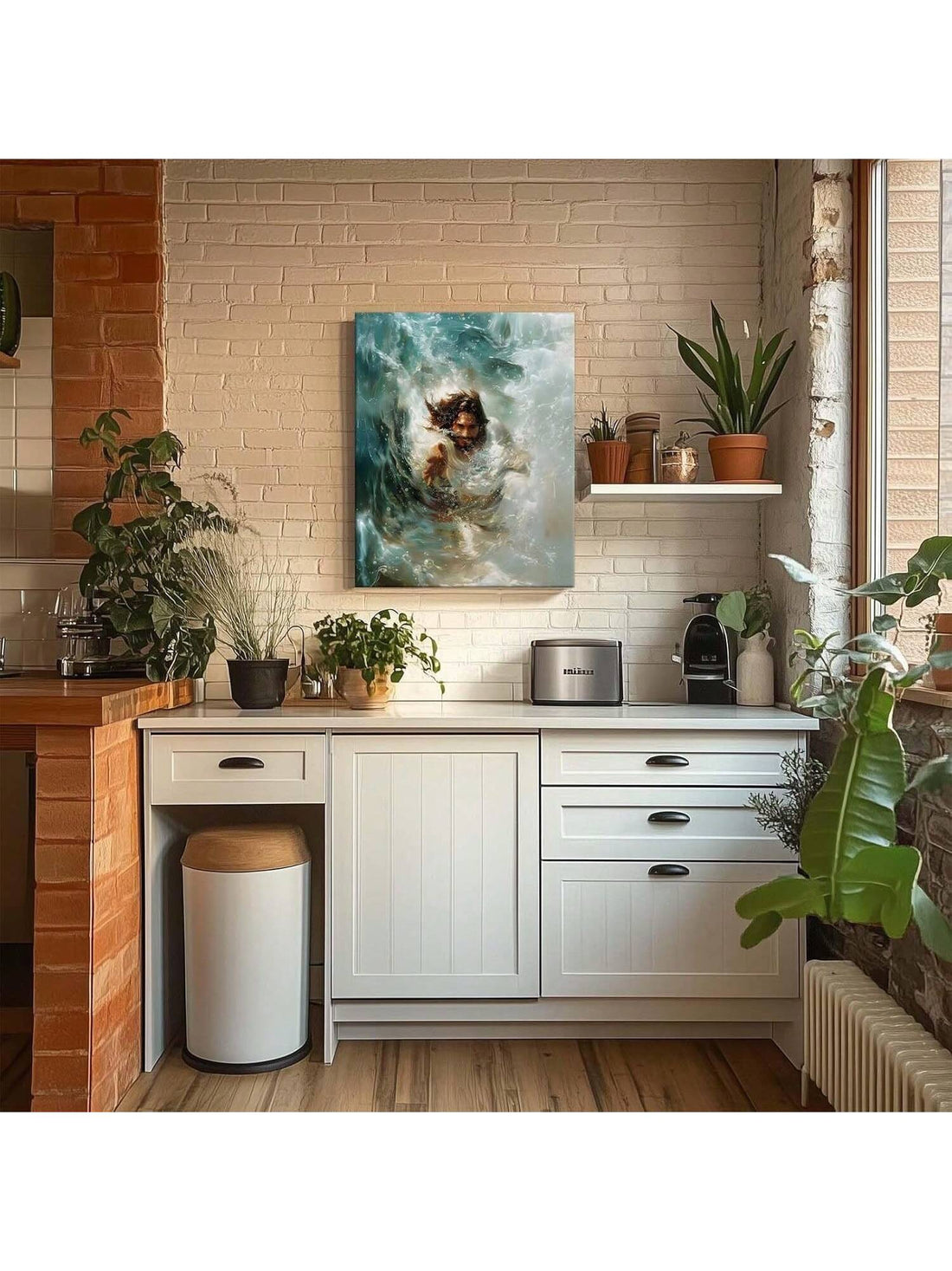 Elevate your space with this Vintage Jesus Canvas Print, featuring a powerful depiction of Jesus calming the storm. Designed for Christian home decor, this inspirational art piece brings a timeless message of faith and hope. Crafted on high-quality canvas, its classic vintage style enhances any room with spiritual depth and elegance. Perfect for creating a serene atmosphere that reminds you of strength through faith during life’s challenges.