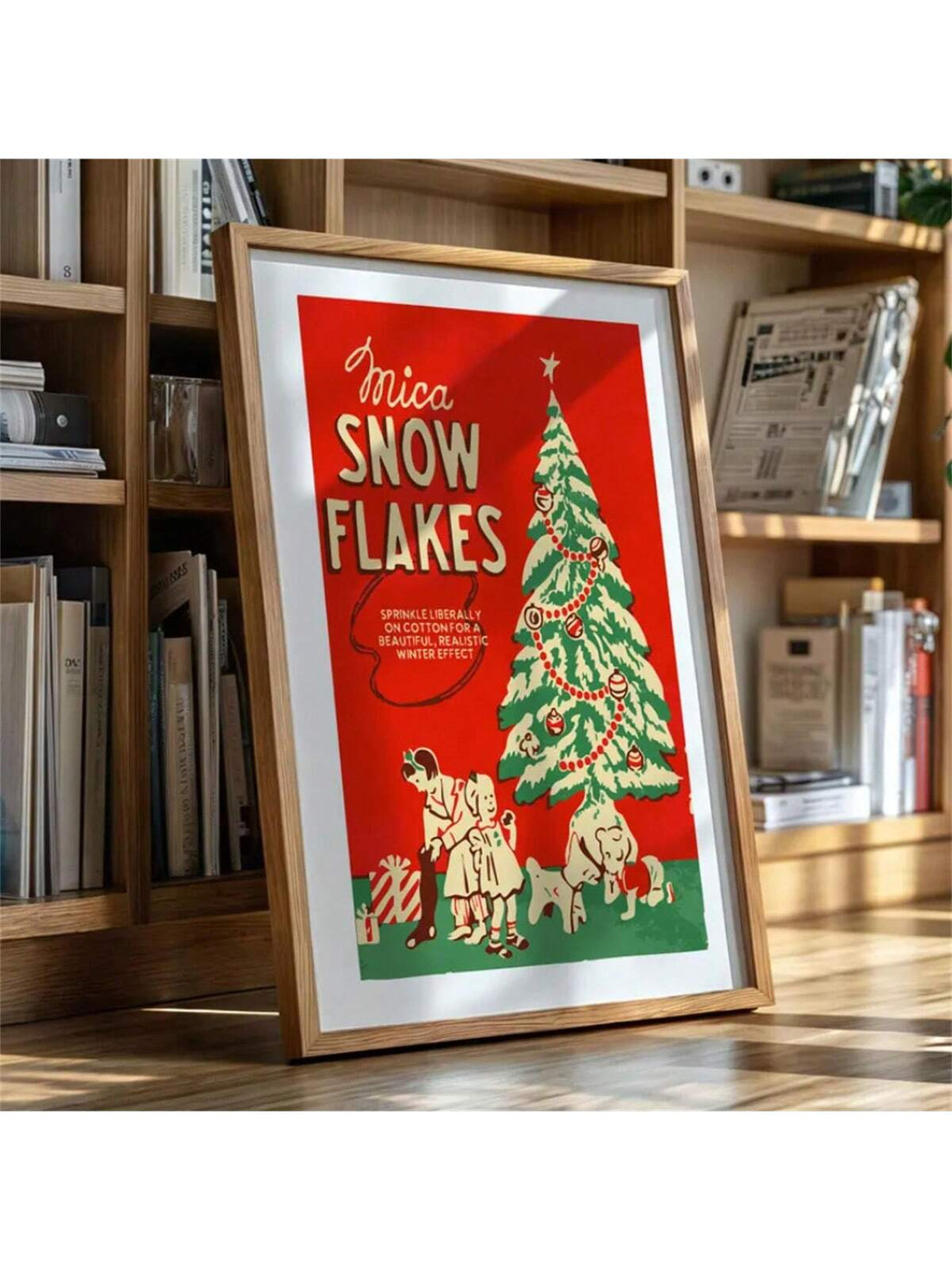 Transform your holiday spaces with this enchanting 3-piece retro Christmas art print set. Each print captures vintage charm through nostalgic imagery and warm color palettes that evoke timeless seasonal memories. Perfect for gallery walls, living rooms, or bedrooms, these pieces blend seamlessly with both traditional and eclectic décor styles. The retro aesthetic adds character and sophistication to any home during the festive season and beyond. An ideal gift for design enthusiasts and holiday lovers seekin