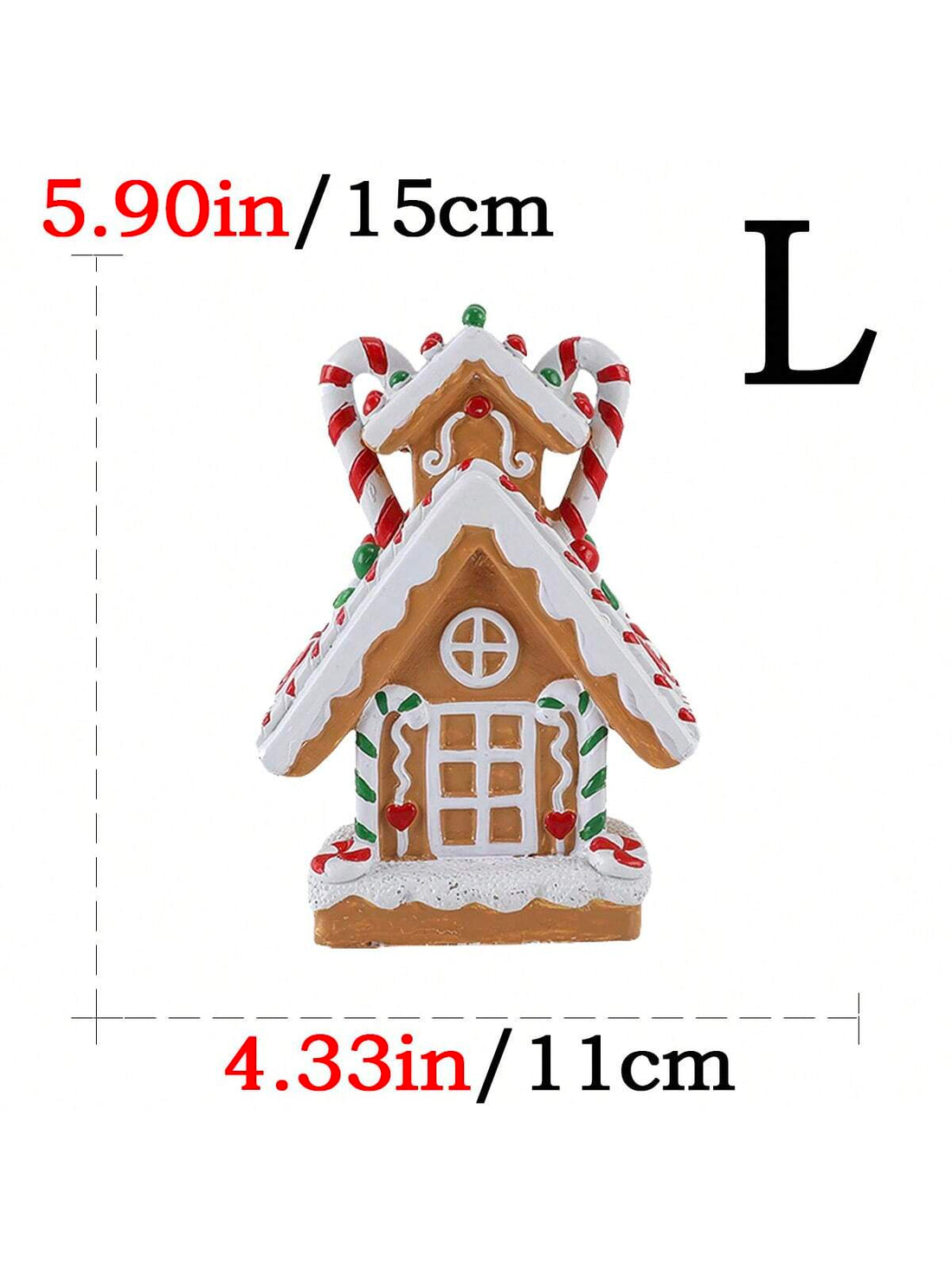 Bring festive charm to your holiday table with this enchanting gingerbread candy house decoration. Meticulously crafted with whimsical details, this charming piece captures the magic of Christmas traditions while serving as an eye-catching centerpiece. Its delightful design makes it an ideal gift for holiday enthusiasts and a treasured seasonal ornament that celebrates the warmth of the season. Display it proudly during gatherings or give it to someone special who appreciates timeless holiday décor.