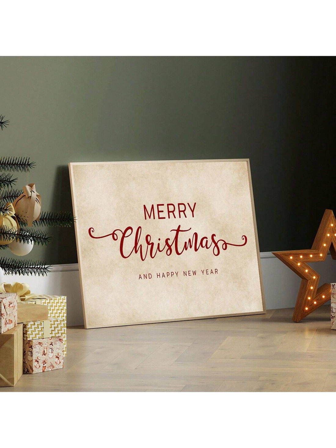 Elevate your seasonal décor with this vintage-inspired Christmas canvas wall art, expertly framed to complement both residential and professional spaces. The timeless design captures classic holiday aesthetics, featuring rich, nostalgic imagery that evokes warmth and tradition. The sturdy frame ensures lasting durability while protecting the canvas from dust and damage. Ideal for living rooms, offices, entryways, or retail environments, this piece serves as a sophisticated focal point that bridges contempor