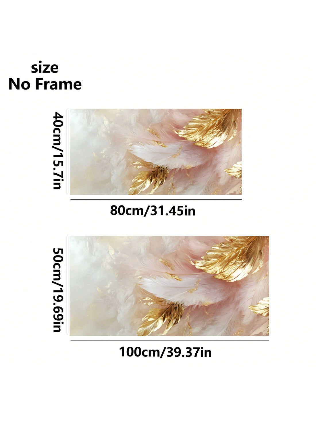 Elevate your interior with this Chic Pink and Gold Feather Canvas Wall Art, expertly crafted to complement modern décor. Featuring a delicate feather design in soft pink hues accented by shimmering gold, this piece adds a refined touch of elegance and warmth. Its subtle yet striking palette harmonizes effortlessly with contemporary settings, making it a perfect focal point for living rooms, bedrooms, or office spaces. Crafted on durable canvas, this art piece combines aesthetic appeal with lasting quality, 