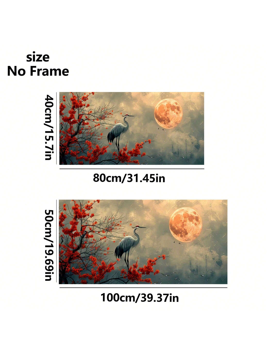 Elevate your space with this Modern Abstract Moonlight Crane Flower Canvas Art, a sophisticated blend of nature and contemporary design. Its striking moonlight hues and graceful crane motif bring a serene yet dynamic ambiance, perfect for both home and office environments. Crafted on high-quality canvas, this artwork enhances any room with subtle elegance and a modern touch, making it an ideal choice for refined decor.