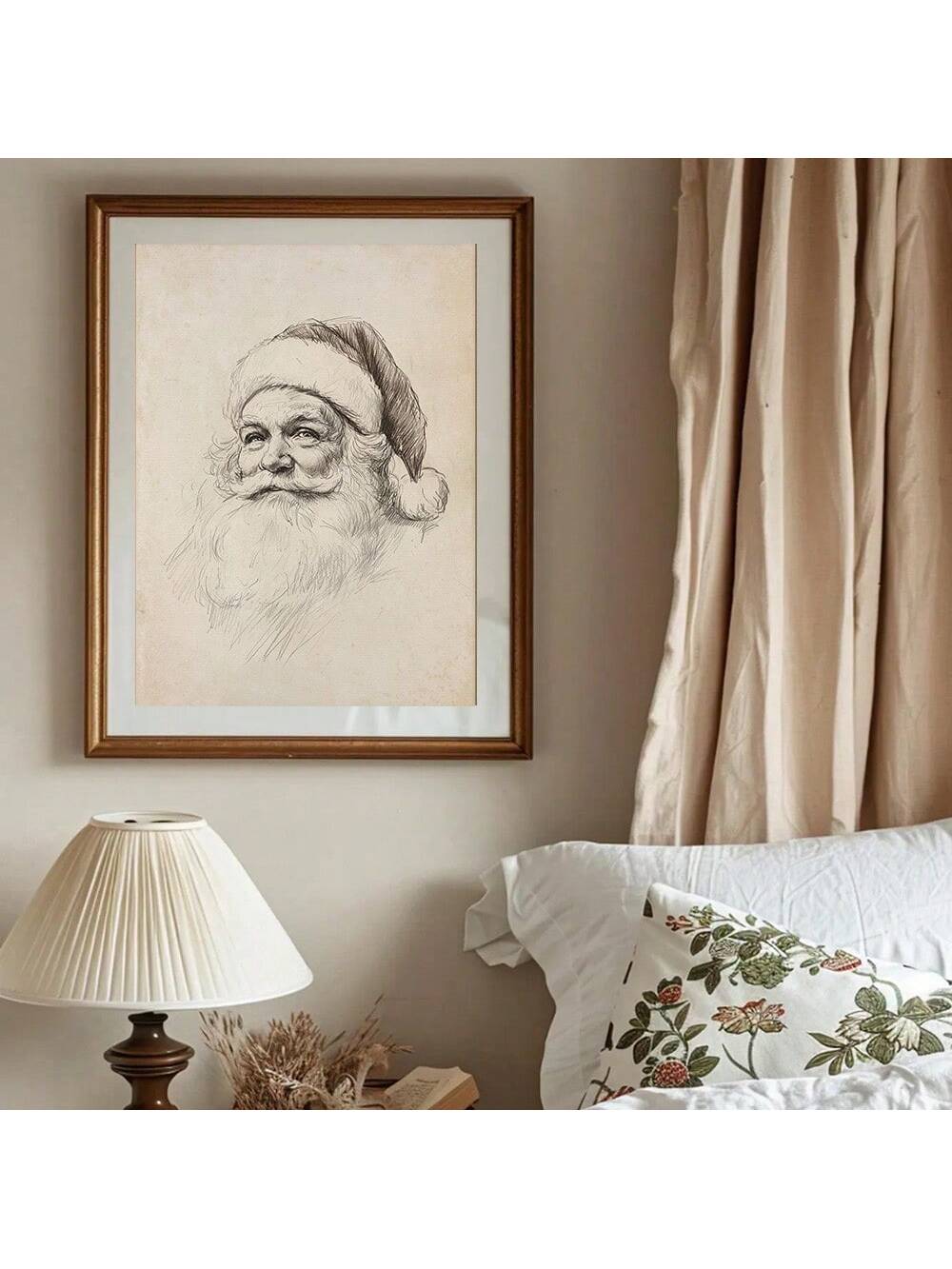 Bring nostalgic charm to your holiday spaces with this vintage Santa Claus poster, expertly designed to evoke the warmth of classic Christmas traditions. Featuring authentic retro aesthetics and rustic styling, this wall art captures the spirit of timeless holiday celebrations. Perfect for creating a cozy, inviting atmosphere in living rooms, entryways, or seasonal displays, it pairs beautifully with traditional and farmhouse décor schemes. The vintage-inspired imagery adds character and personality to any 