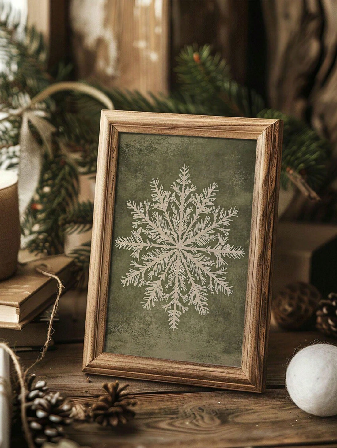 Transform your space into a winter wonderland with this captivating Christmas snowflake canvas art. Featuring a nostalgic retro aesthetic, this piece brings timeless holiday charm to any room. The intricate snowflake design captures the magic of the season while complementing both contemporary and traditional décor styles. Perfect for living rooms, bedrooms, offices, or entryways, this canvas art adds warmth and festive spirit without overwhelming your space. Ideal for holiday decorating or year-round winte