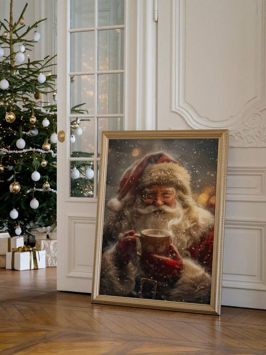 Bring nostalgic charm to your home with this vintage-inspired Christmas coffee cup canvas print. Featuring warm, muted tones and classic holiday imagery, this piece captures the cozy essence of winter gatherings and festive mornings. Perfect for kitchens, living rooms, or coffee nooks, it adds character without overwhelming your space. The canvas construction ensures durability and a gallery-quality finish that complements both traditional and contemporary interiors. An ideal choice for those seeking unders