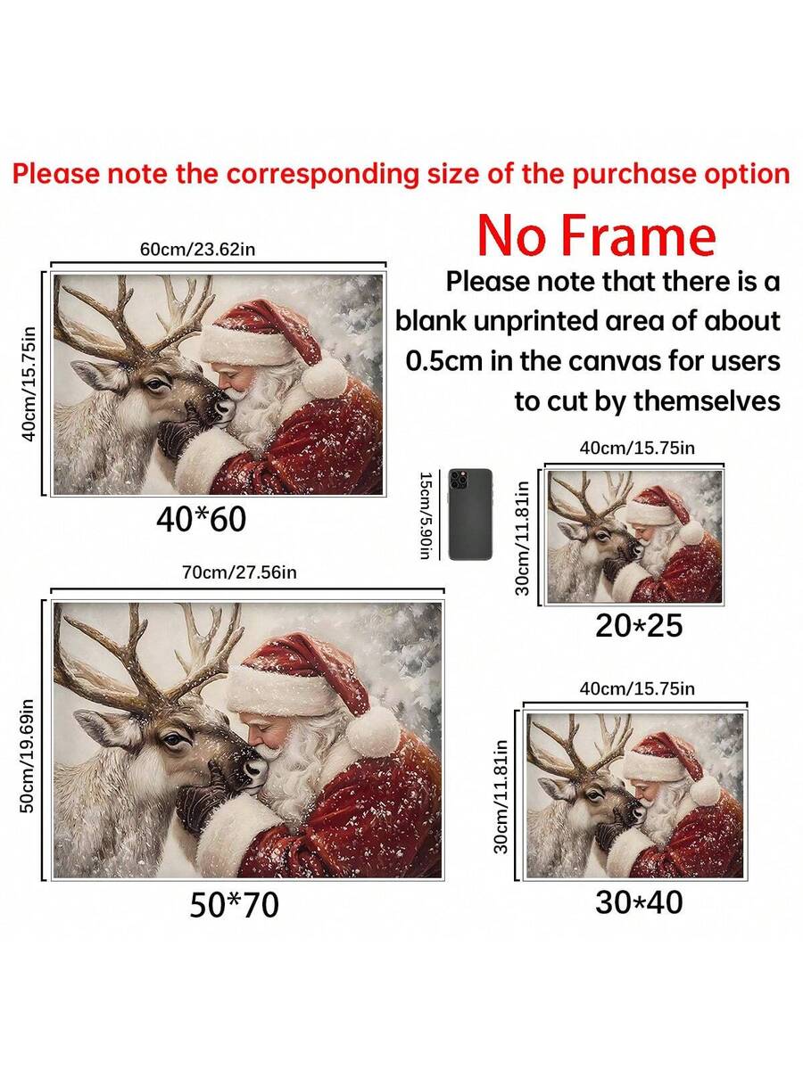 Bring timeless holiday charm into your home with this striking vintage Santa Claus portrait canvas art. Expertly rendered in classic style, this piece captures the warmth and nostalgia of traditional Christmas celebrations. The rich, detailed portraiture makes it an ideal focal point for living rooms, entryways, or festive displays. Perfect for collectors of vintage holiday décor or anyone seeking to infuse their space with authentic seasonal character. This canvas art combines artistic quality with festive