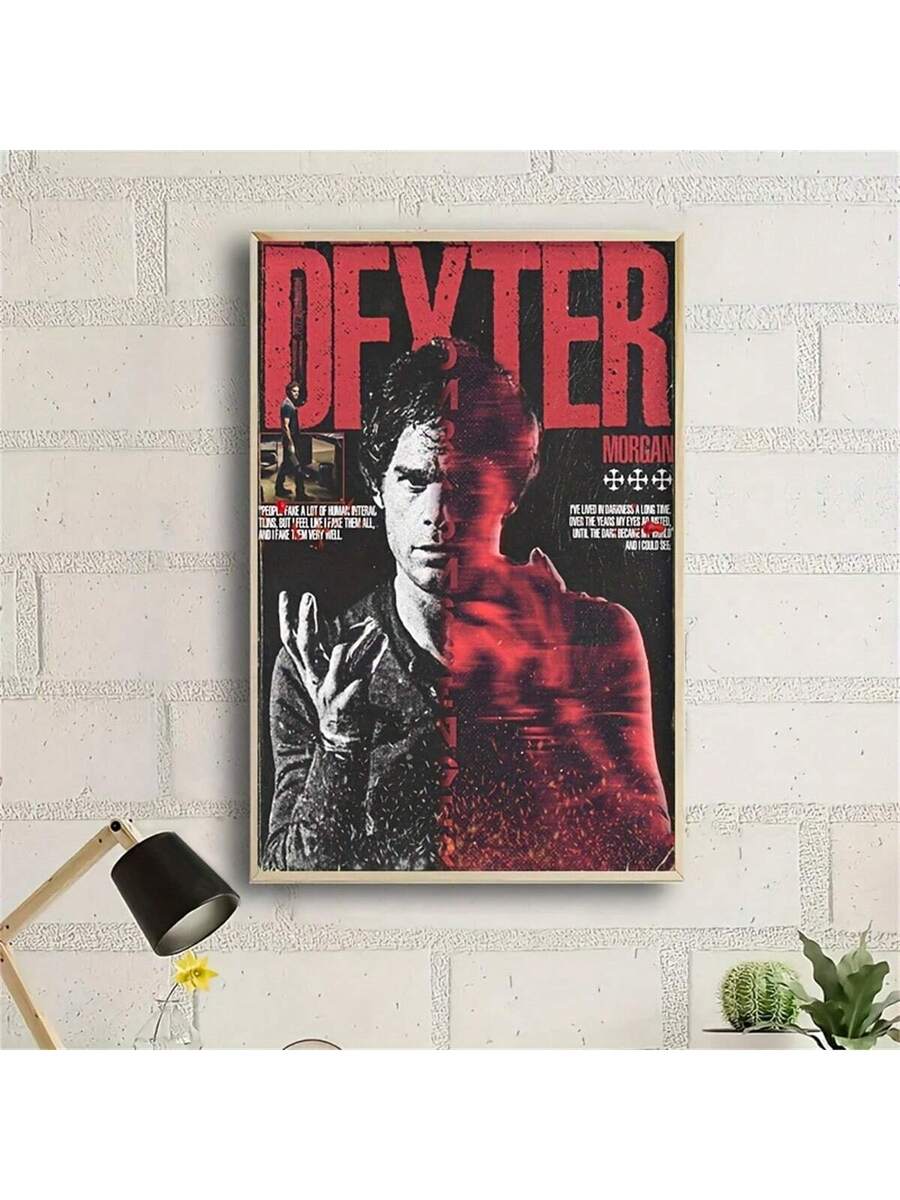 Make a bold statement with this red text canvas poster featuring a modern abstract vintage design. Its unframed style offers versatile display options, allowing effortless integration into any room. Ideal for adding a touch of contemporary sophistication to your home decor, this poster blends artistic flair with minimalist aesthetics for a striking focal point.