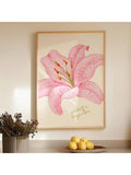 pink lily wall art product image 6
