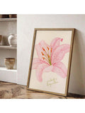 pink lily wall art product image 11