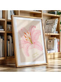 pink lily wall art product image 8
