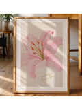 pink lily wall art product image 7