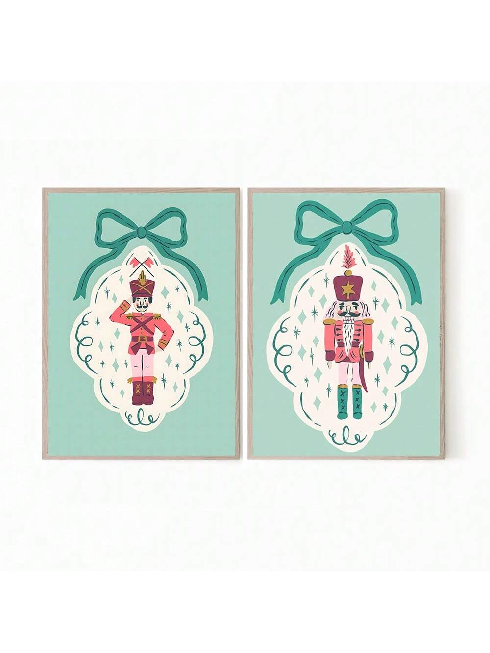 Bring timeless holiday charm into your space with this vintage-inspired Christmas nutcracker canvas print. Featuring classic nutcracker imagery rendered in rich, nostalgic tones, this piece captures the warmth and elegance of traditional holiday décor. The high-quality canvas construction ensures durability and vibrant color retention, making it a lasting addition to your collection. Perfect for creating a festive focal point in your living room, bedroom, or office, this wall art complements both contempora