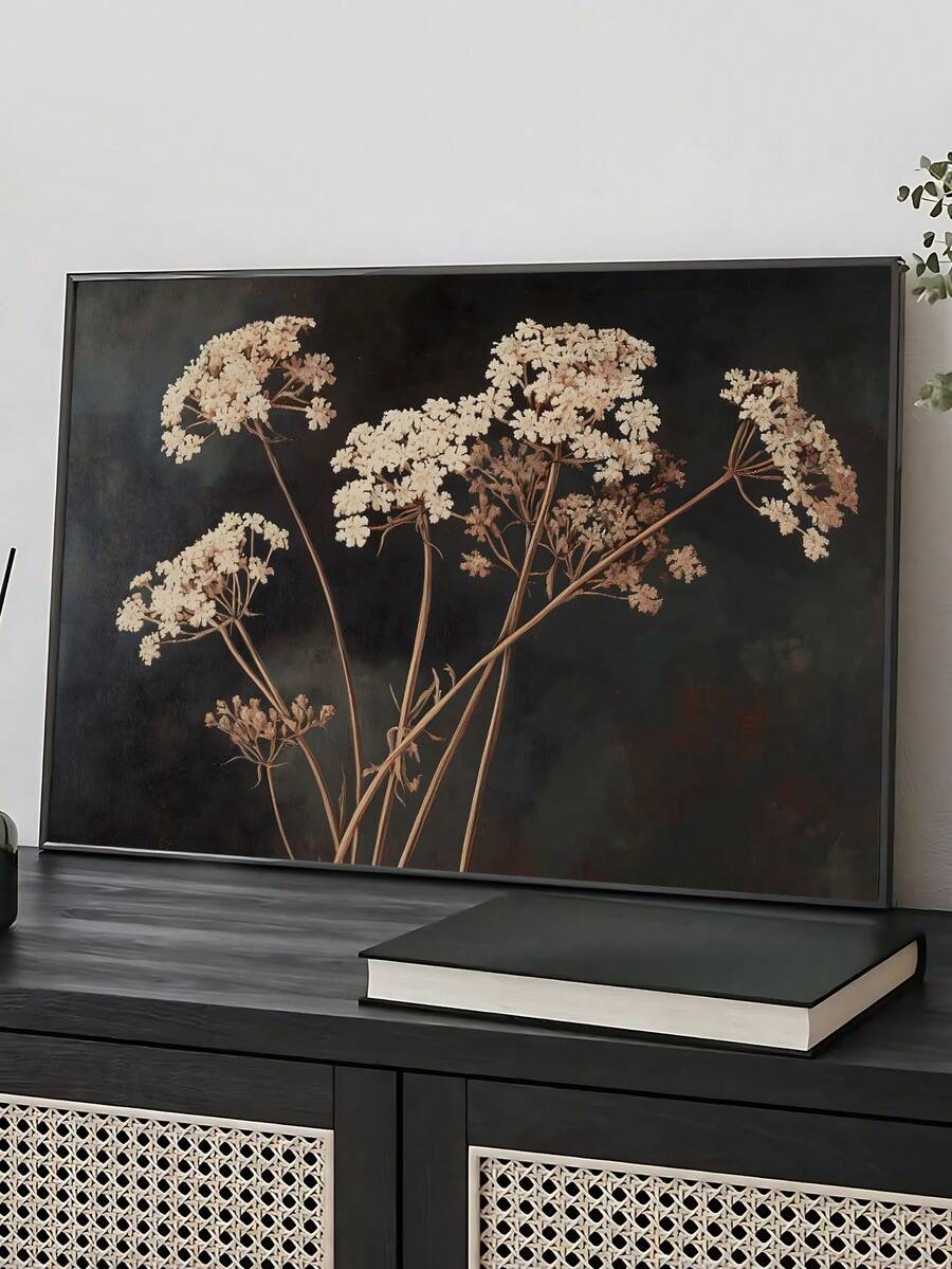 Transform your space with this striking vintage dark floral print wall art. Featuring rich, moody botanical designs on premium canvas, this piece brings sophisticated elegance to farmhouses, living rooms, and bedrooms alike. Available in both framed and unframed options, it adapts seamlessly to your décor style. The waterproof, removable design makes it perfect for renters and those who love to refresh their interiors. Whether you're creating a cozy home office or adding depth to a gallery wall, this multic