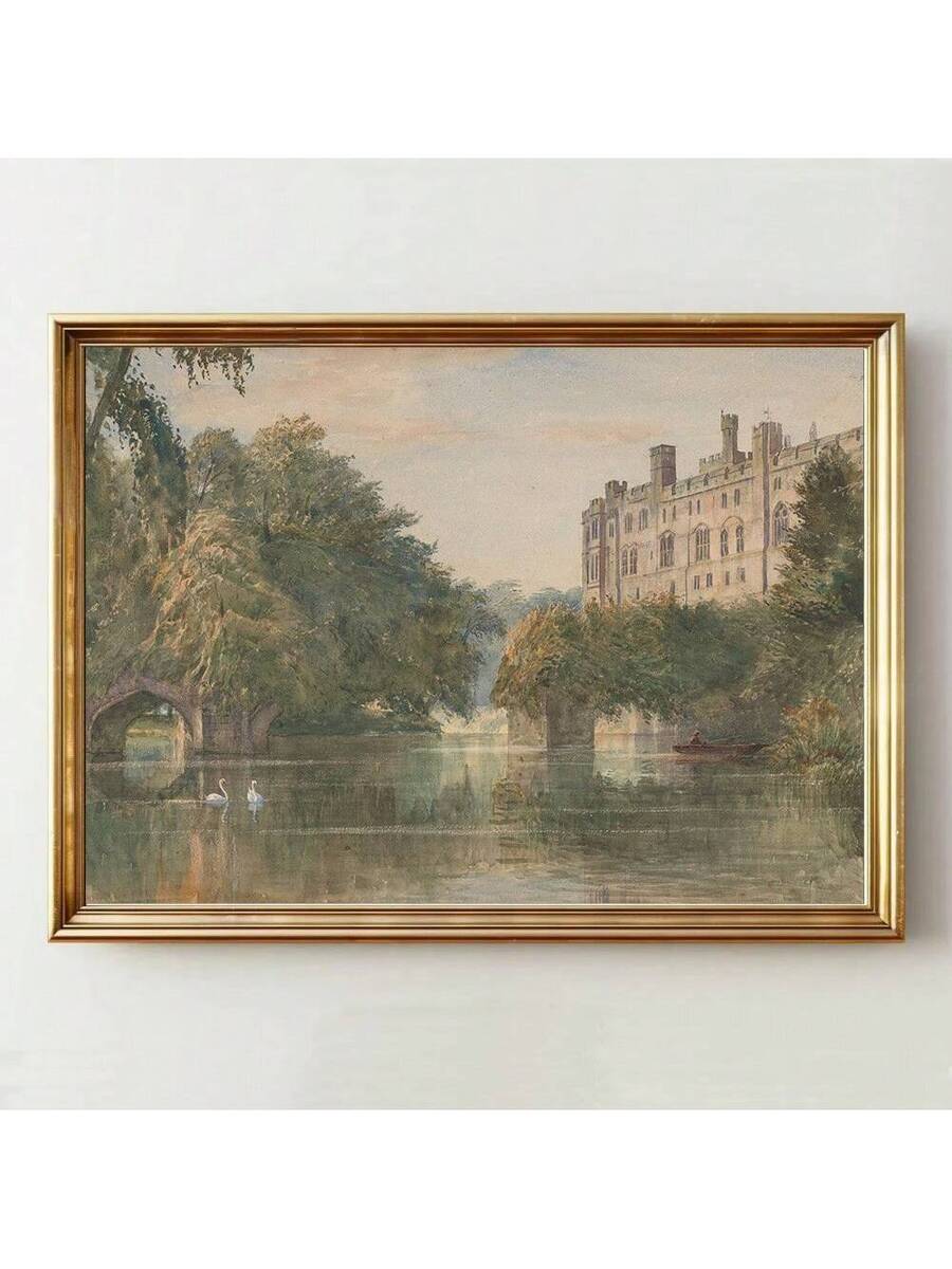 Bring timeless romance into your space with this stunning Vintage Pride and Prejudice poster. Featuring a multicolor graphic design with pastorale elegance, this unframed canvas painting captures the essence of literary charm and sophistication. Crafted from high-quality canvas with waterproof protection, it's built to last and maintain its vibrant colors. Perfect for dining rooms, bedrooms, or any space that deserves a touch of classic beauty. The graphic pattern adds visual interest while complementing mo