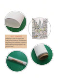 Unframed canvas print packaging details with rolled print and paper tube