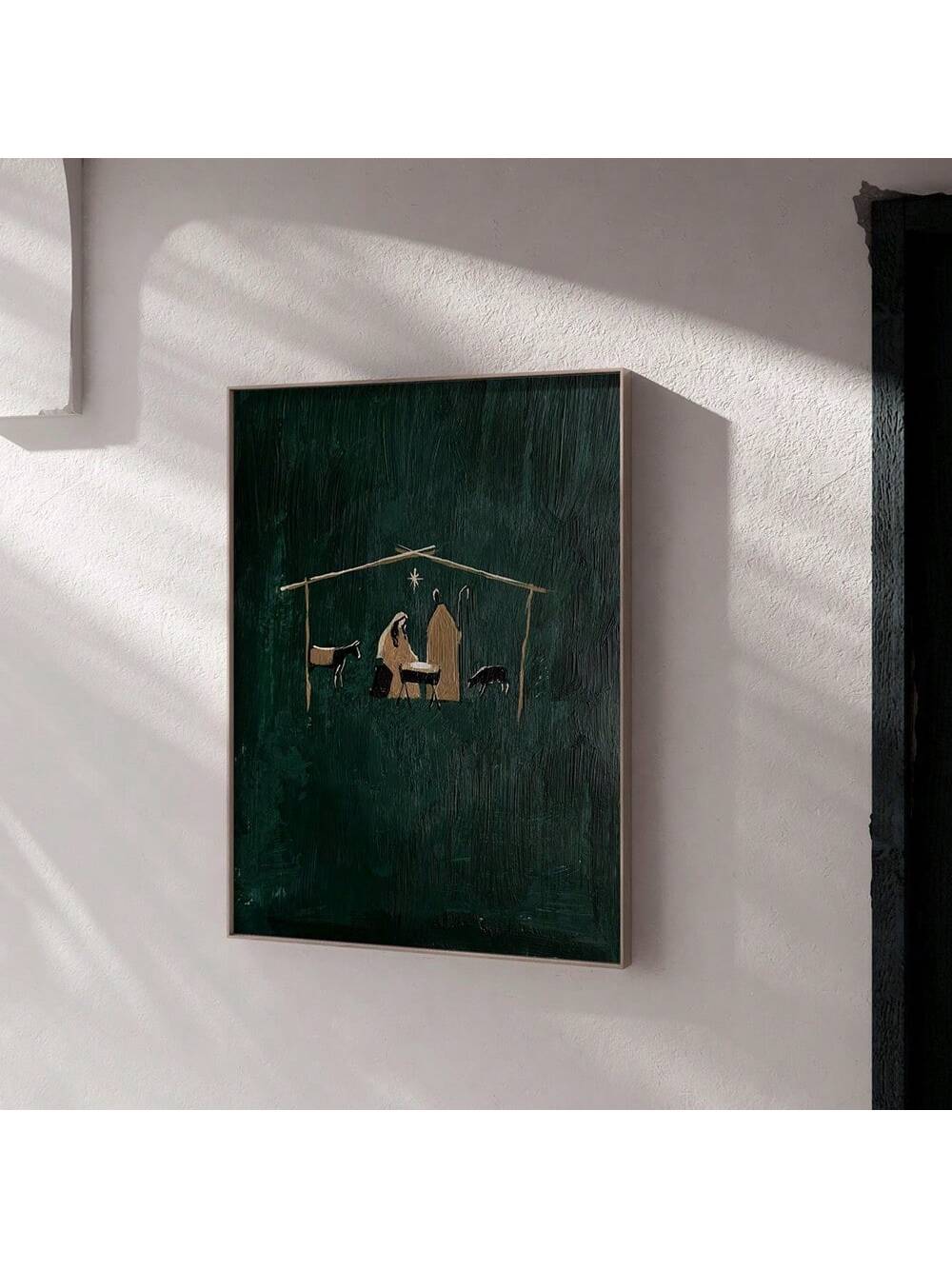 Transform your home into a sanctuary of faith and festive beauty with this stunning Modern Christian Nativity Scene Wall Art. Expertly crafted canvas prints capture the sacred birth of Christ with contemporary elegance, blending spiritual reverence with sophisticated design. Perfect for creating a meaningful focal point in your living room, bedroom, or entryway during the holiday season and year-round. The high-quality canvas construction ensures vibrant colors and lasting durability, while the modern aesth