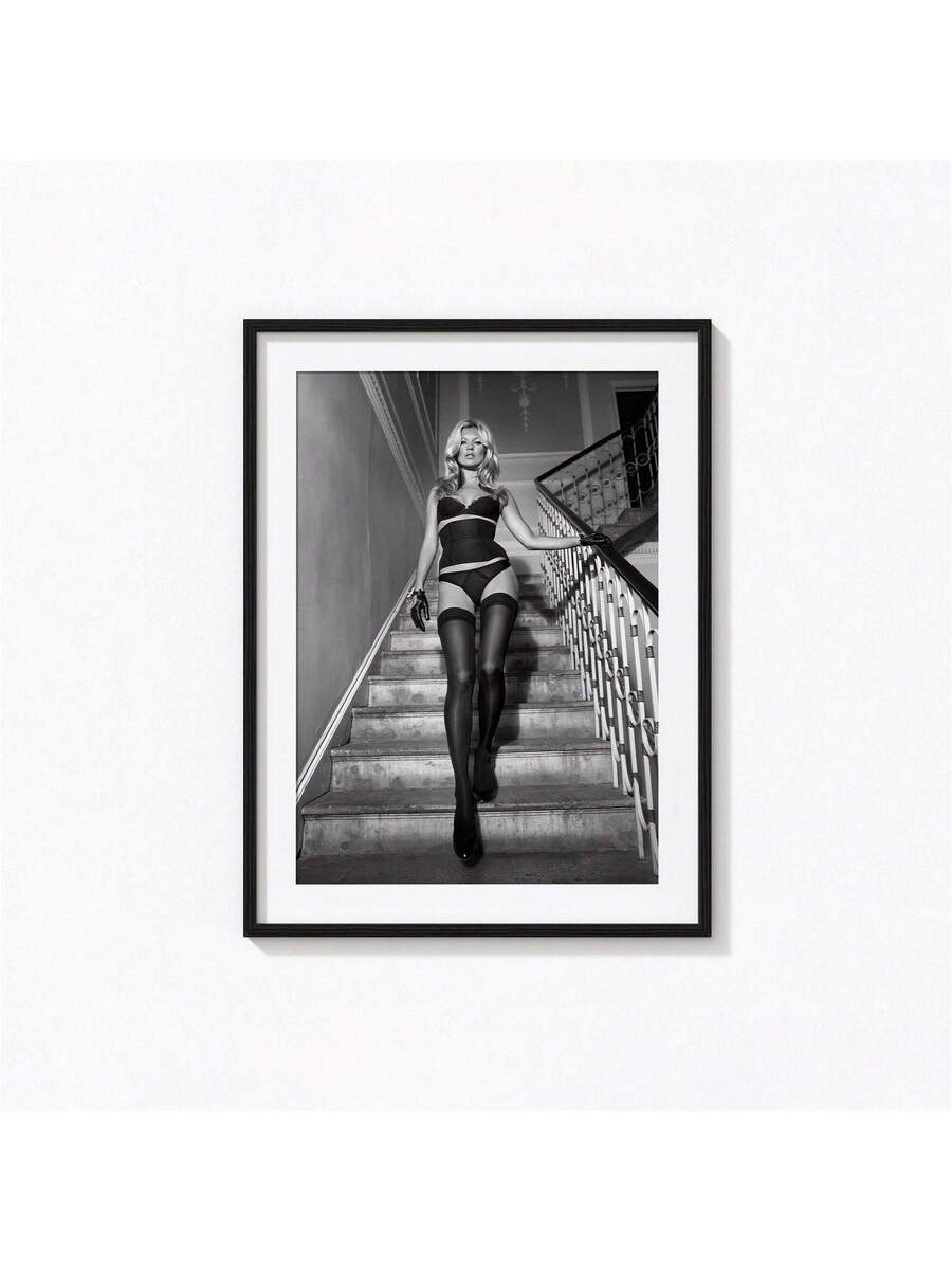 Celebrate love and laughter with this sophisticated bachelorette wall art print.