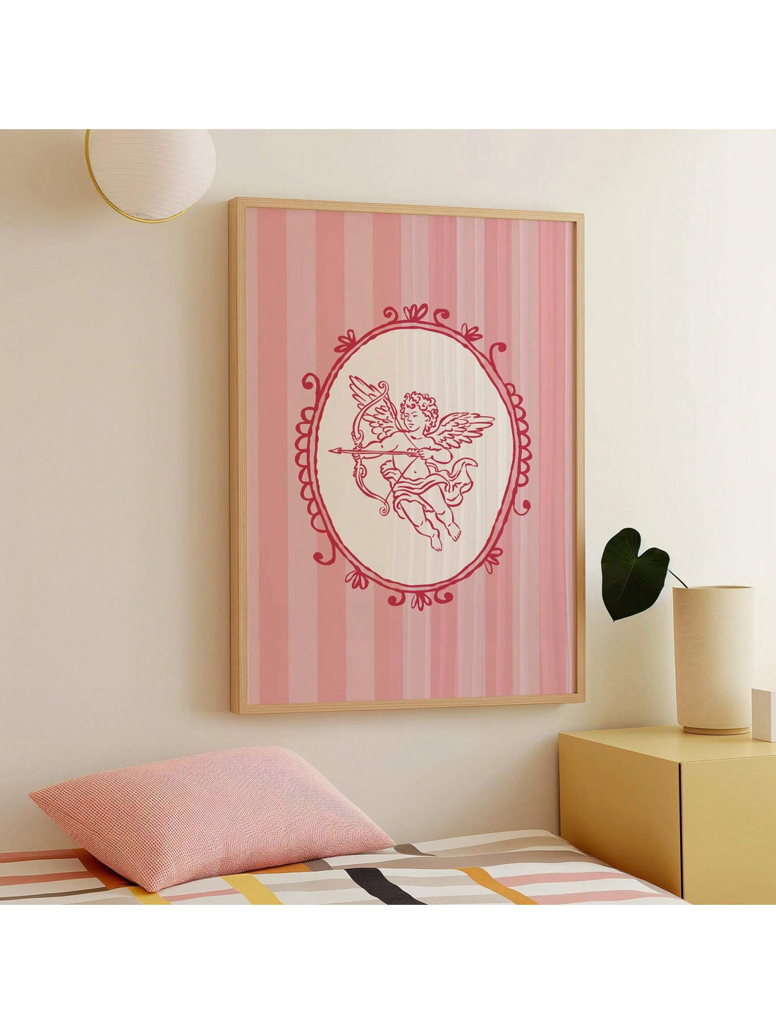 Celebrate romance with this enchanting vintage Cupid digital art print, a perfect addition to any cottagecore-inspired space. Featuring delicate, nostalgic imagery that captures the whimsy of classic Valentine aesthetics, this piece brings timeless charm to your walls.