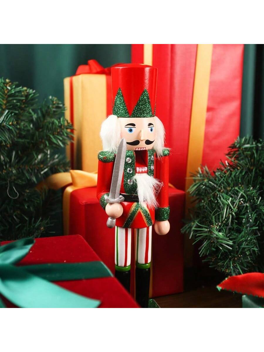 Celebrate the season with this delightful wooden nutcracker featuring three charming otters in festive red. Handcrafted with attention to detail, this holiday ornament brings warmth and whimsy to any home décor. Perfect as a standalone display piece or cherished gift, it captures the playful spirit of the holidays while adding a unique touch to your seasonal collection. An ideal choice for otter enthusiasts and nutcracker collectors alike.