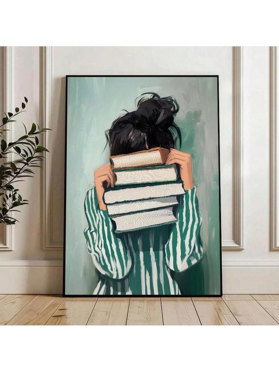 Bring warmth and inspiration to any room with this stunning woman reading canvas poster. Perfect for book lovers and those who cherish cozy moments, this piece captures the peaceful essence of getting lost in a good book. Display it framed for a polished, gallery-ready look or unframed for flexible styling options. The multicolor design complements living rooms, bedrooms, and home offices alike, adding literary charm and aesthetic appeal to your space. Whether you're decorating a reading nook or gifting a f