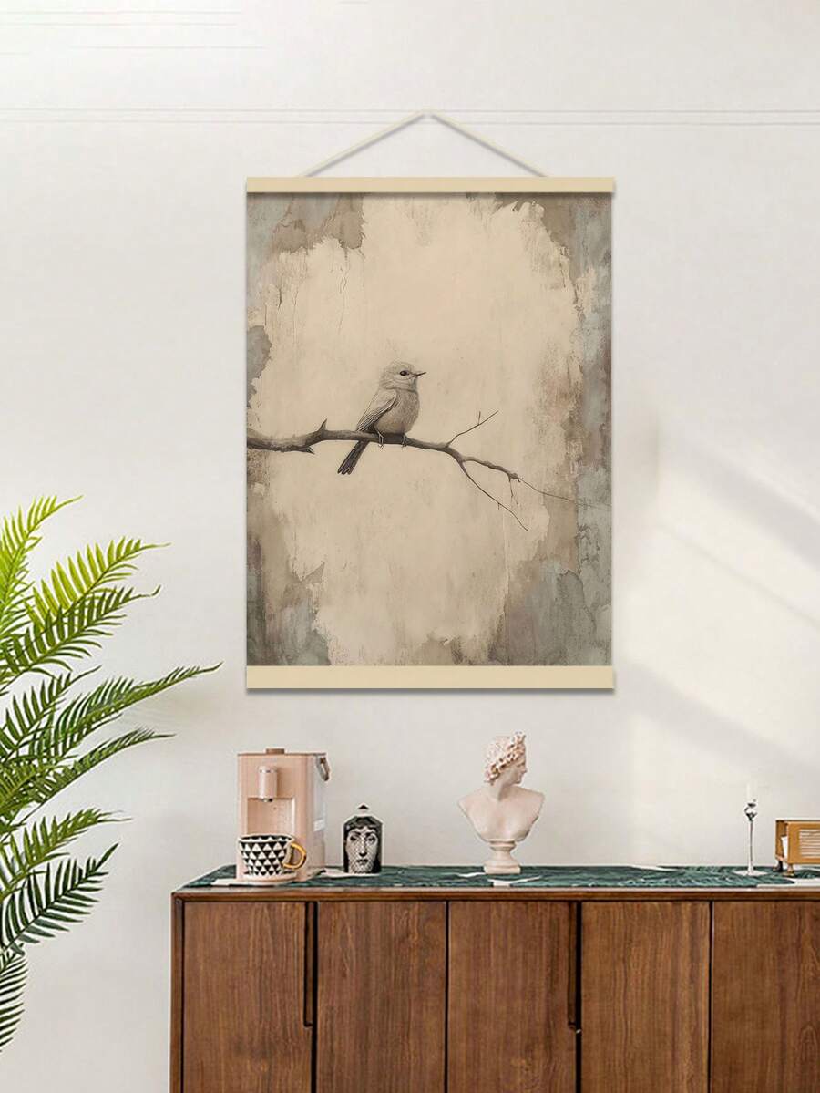 Transform your space with this striking abstract bird canvas wall art. Featuring modern, frameless design with vibrant multicolor patterns, it brings contemporary flair to any room. Perfect for living rooms, bedrooms, offices, dining areas, kitchens, and cafes, this versatile piece complements both home and commercial settings. The high-quality canvas material ensures durability and lasting visual impact. Whether you're decorating for everyday elegance or seasonal celebrations, this animal-inspired artwork 