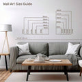 Framed Americana wall art display option with red barn gold field and stormy sky
