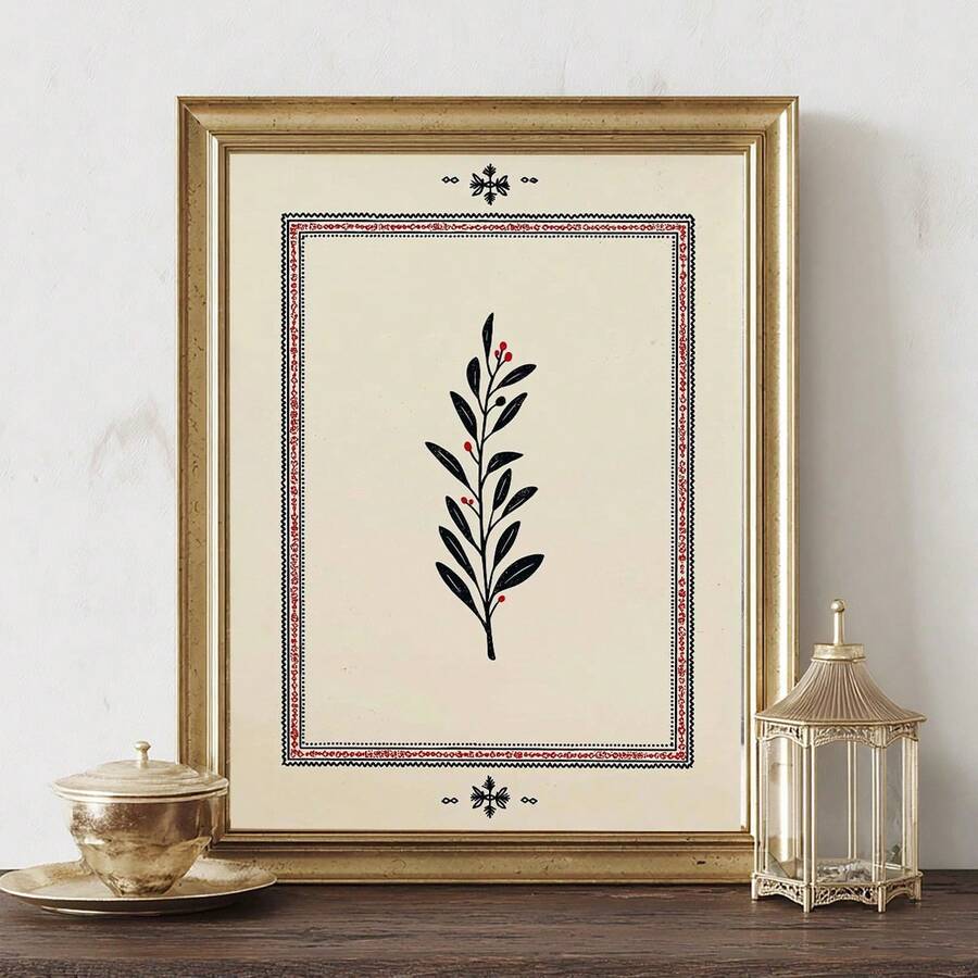 Bring timeless elegance to your space with this stunning Framed Olive Branch Canvas Wall Art. Featuring traditional Arabic and Islamic design elements, this modern piece seamlessly blends cultural heritage with contemporary aesthetics. The waterproof canvas ensures durability, while the removable frame allows flexible styling options. Perfect for dining rooms, bedrooms, or living spaces, this versatile artwork celebrates the symbolism of the olive branch—representing peace and prosperity. Whether displayed 