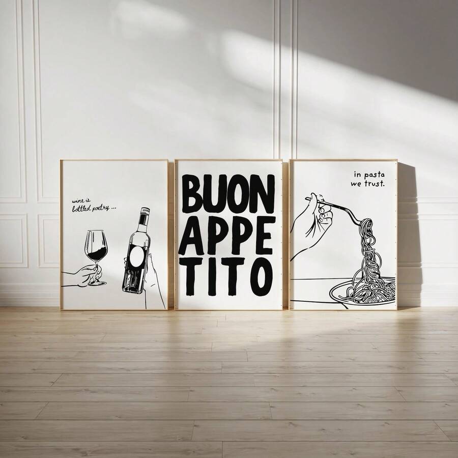 Bring Italian sophistication to your space with this elegant vintage-inspired art print. Featuring a refined wine and wine glass motif in modern minimalist style, this canvas artwork captures the essence of European elegance. The waterproof canvas material ensures durability and longevity, making it perfect for dining rooms, living rooms, or dorm spaces.