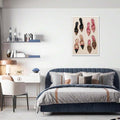 Farmhouse lips canvas artwork