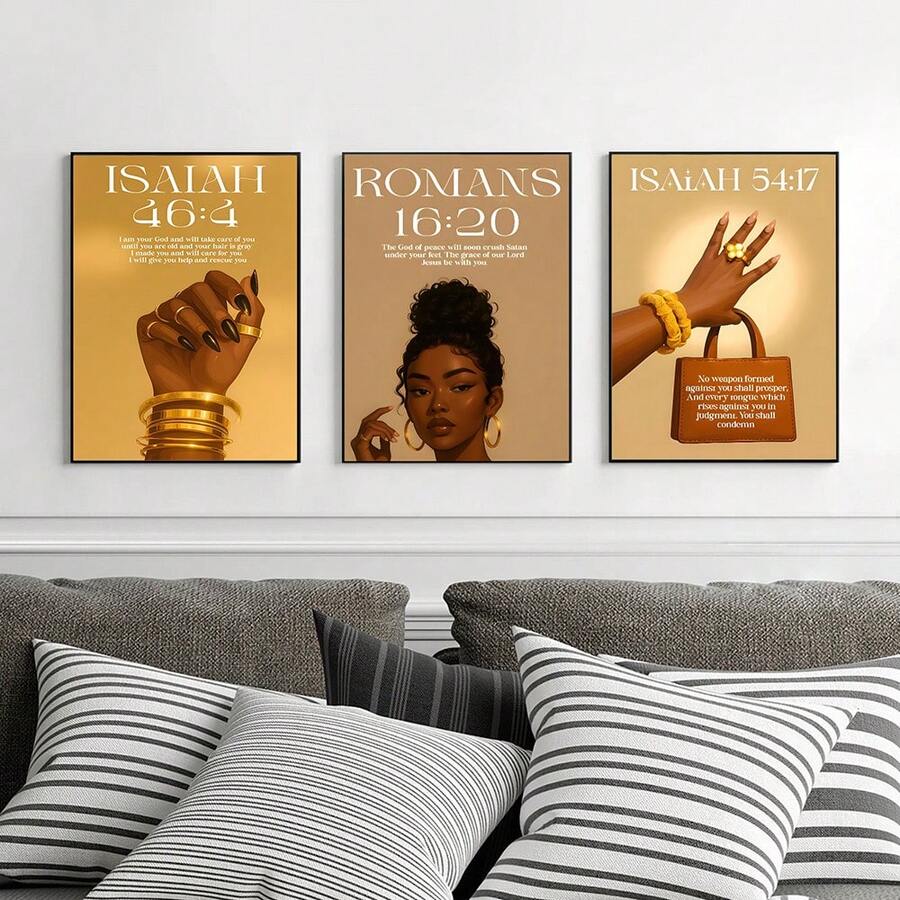 Transform your space with timeless inspiration. Our elegant Bible verse canvas prints combine meaningful scripture with sophisticated design, perfect for creating a peaceful atmosphere in any room. Each piece features carefully selected verses printed on premium canvas, ideal for living rooms, bedrooms, home offices, or as thoughtful gifts for loved ones. The frameless design offers modern versatility, allowing you to display your faith with understated elegance. Whether you're decorating for a special occa