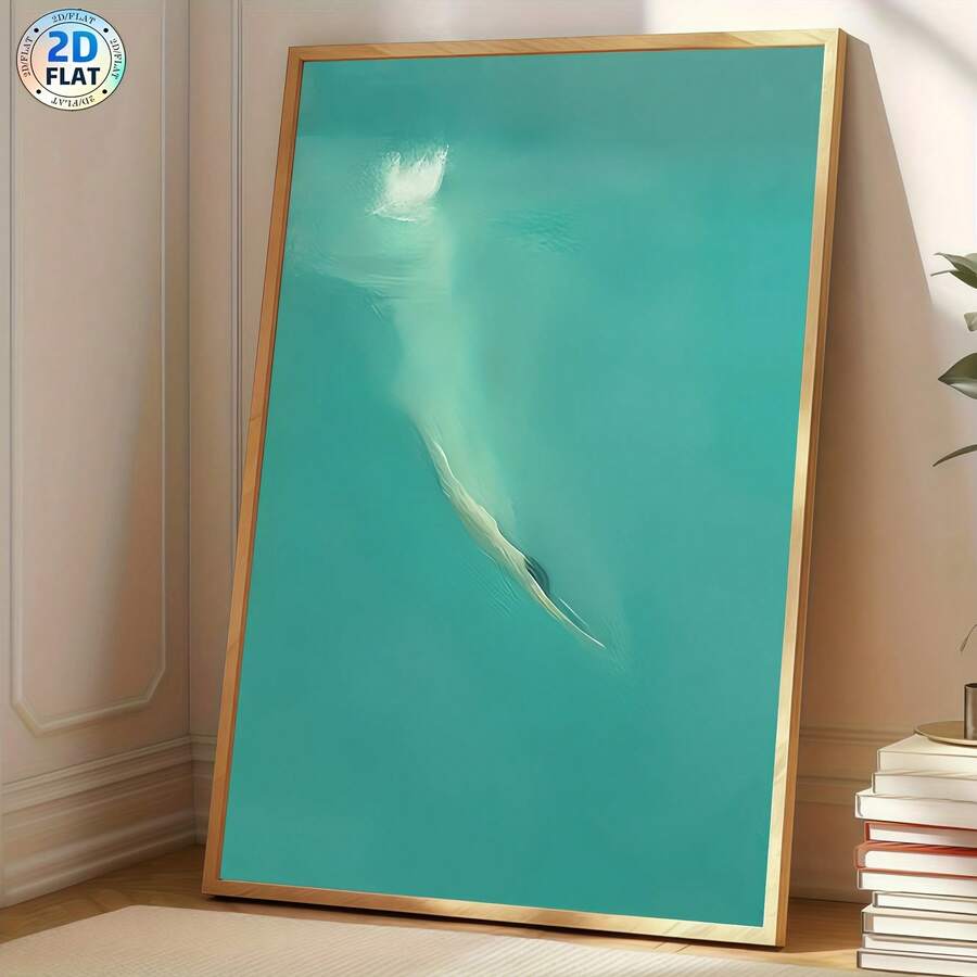 Transform your space with this striking modern diving oil painting canvas poster. Featuring a dynamic graphic pattern, this hanging artwork brings contemporary elegance to any room. Crafted from durable canvas with waterproof protection, it's perfect for living rooms, bedrooms, offices, or creative studios. The modern aesthetic complements both minimalist and eclectic interiors, making it an ideal statement piece for those seeking sophisticated wall decor that lasts.